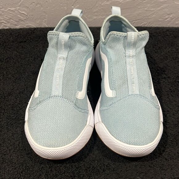 🔥🔥 VANS UltraRange Exo Sl Slip On Sneakers Women Sz 9 Winter Sky Blue - PERFEC - Picture 5 of 11